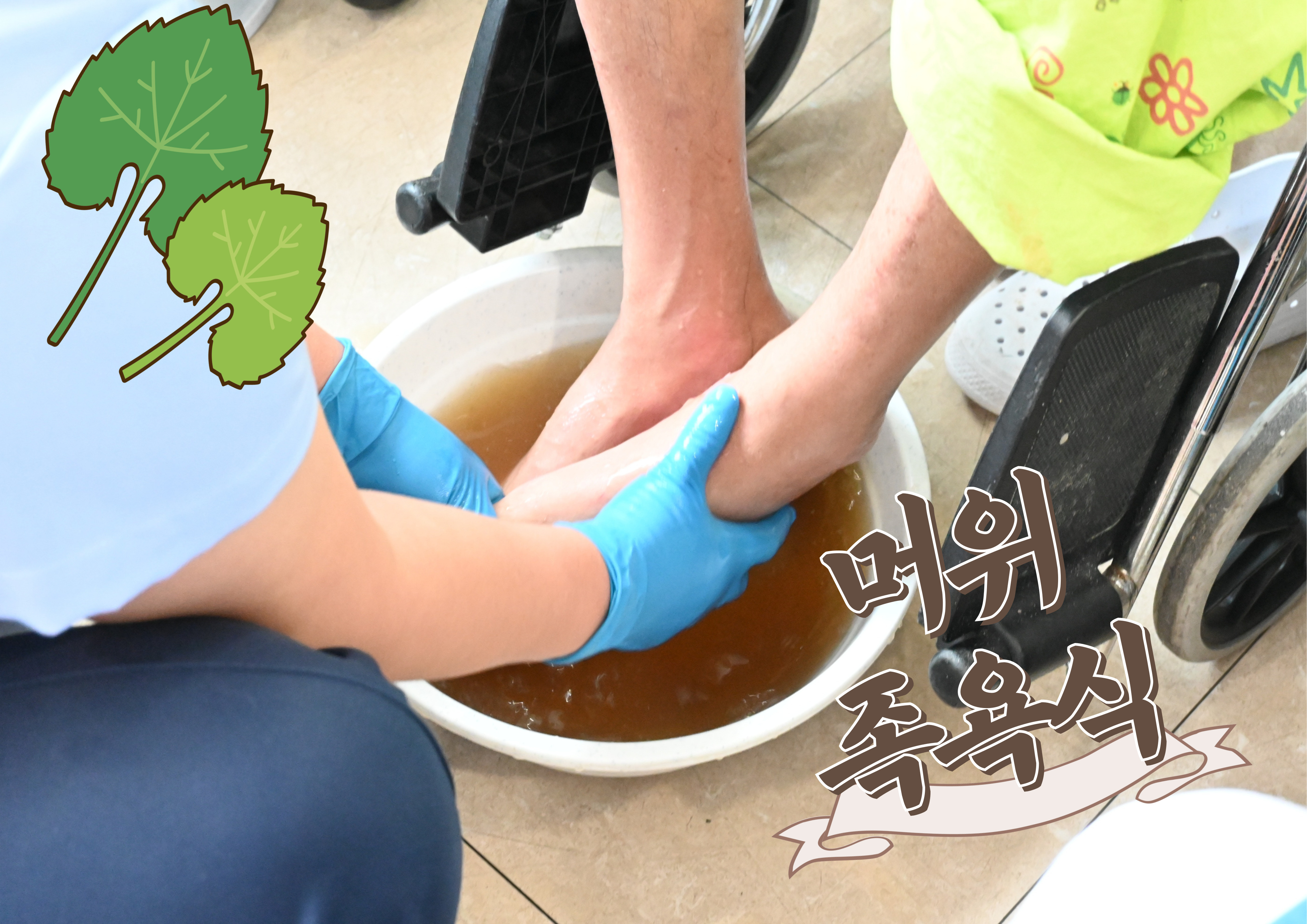 머위 족욕 이벤트!!